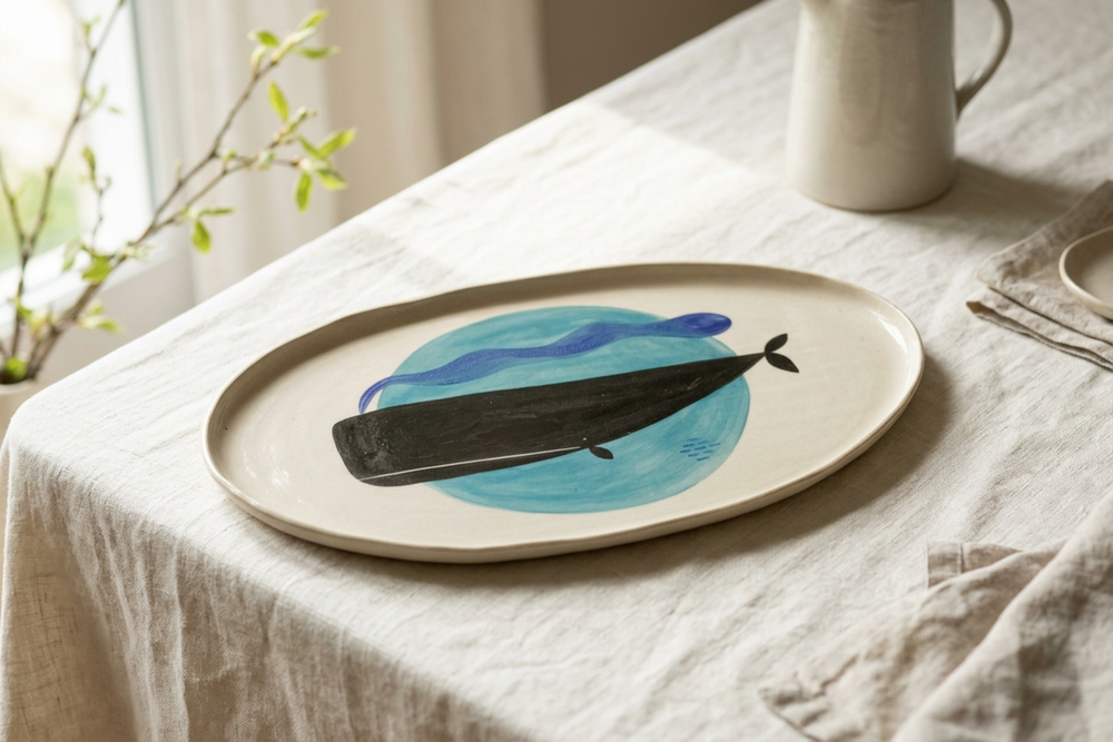 Una tavola di primavera tra fiori e spazio libero